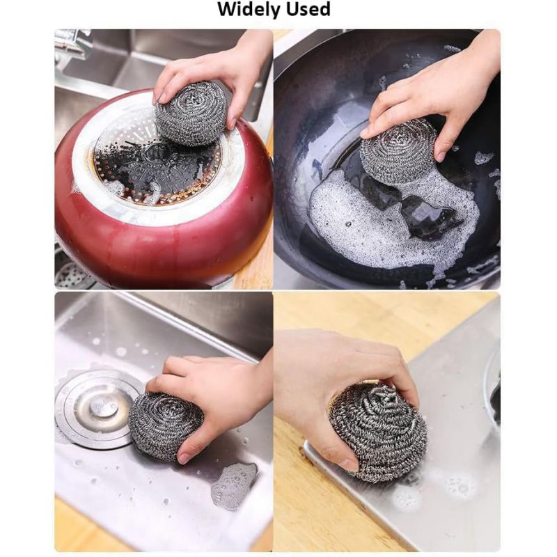 What does Stainless Steel Scrubbing Pad usually do in daily use?