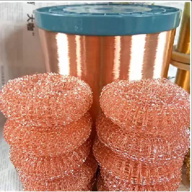 What are the advantages of Kitchen Clean Pure Copper Scourer?