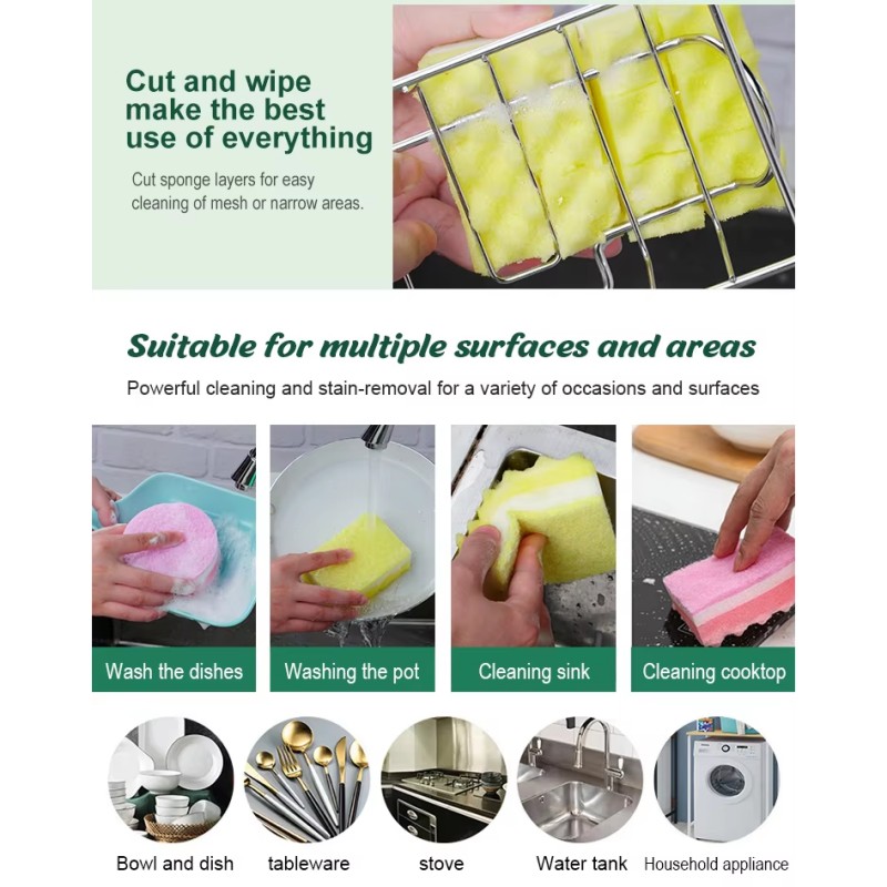 What Is An Environmentally Friendly Sponge And The Difference From Ordinary Sponges?