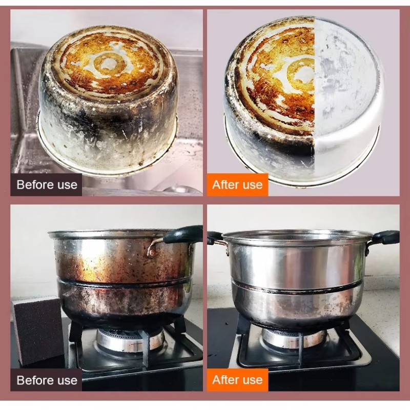 Why do we use apple wax hot-pressed nano sponge?