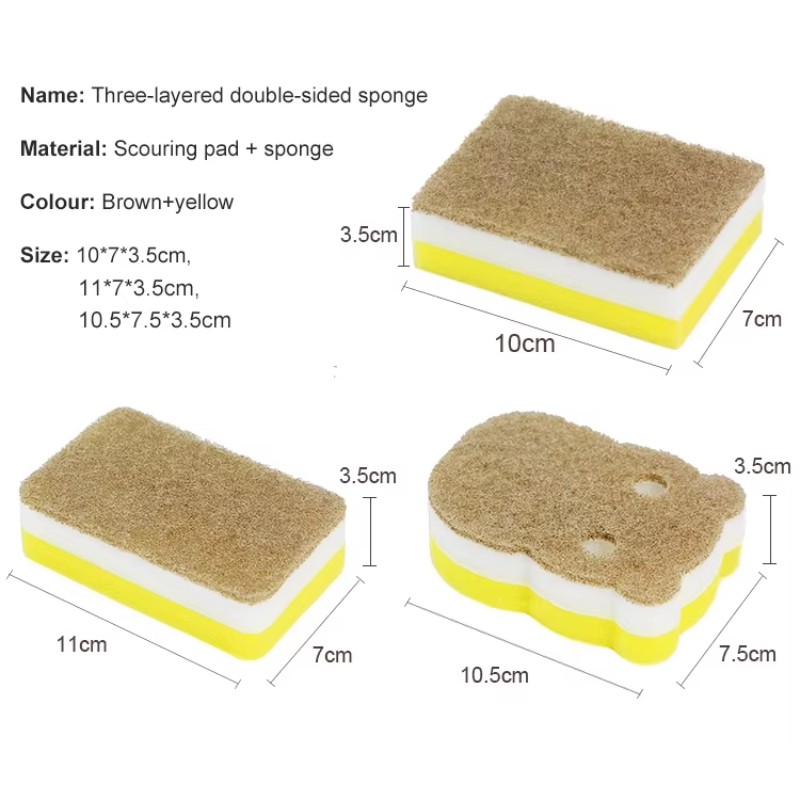 What is scouring pad and what material is scouring pad?