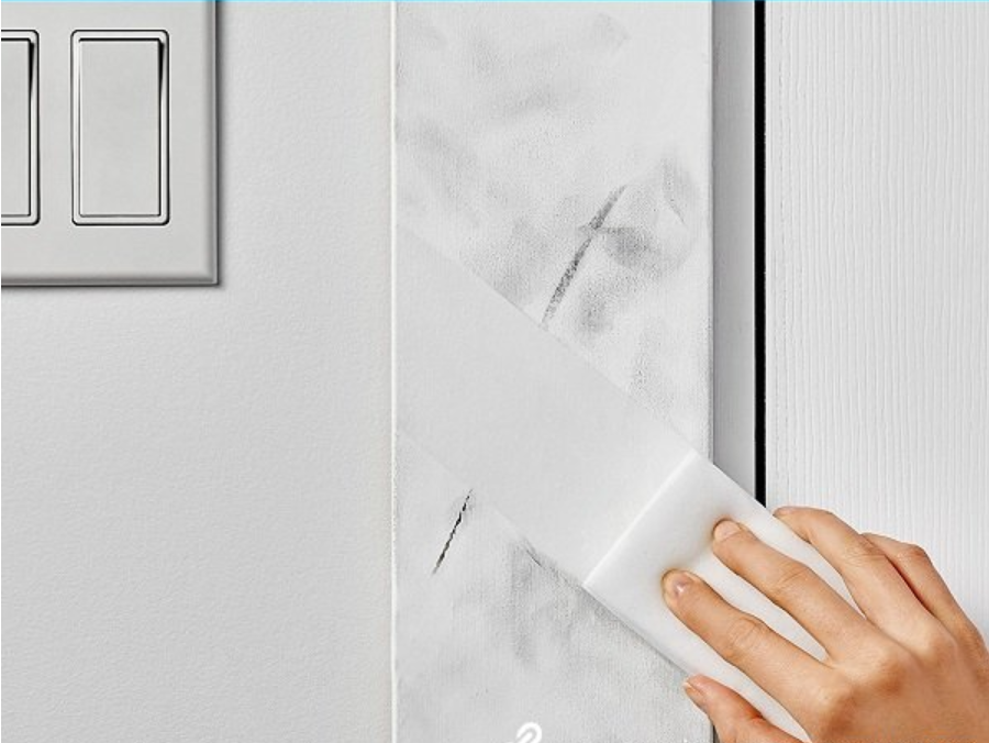 You can't-miss magic eraser sponge for cleaning walls