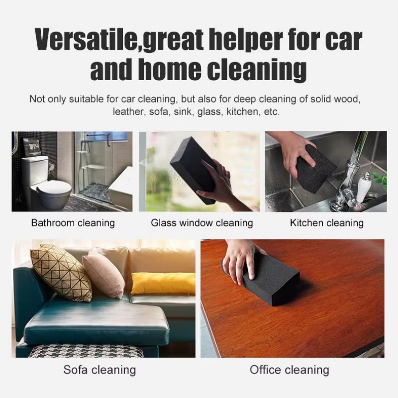 The features to using melamine sponge for cleaning