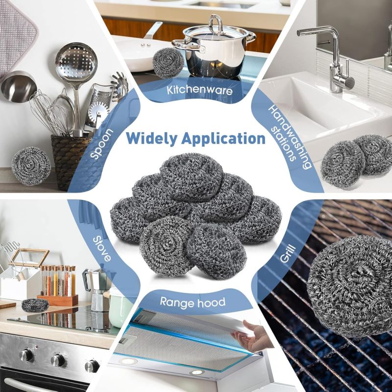 What is a metal scourer on stainless steel in China?