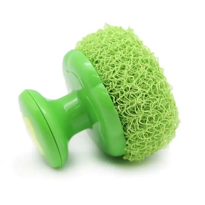 What are the nylon pan scourers in China?