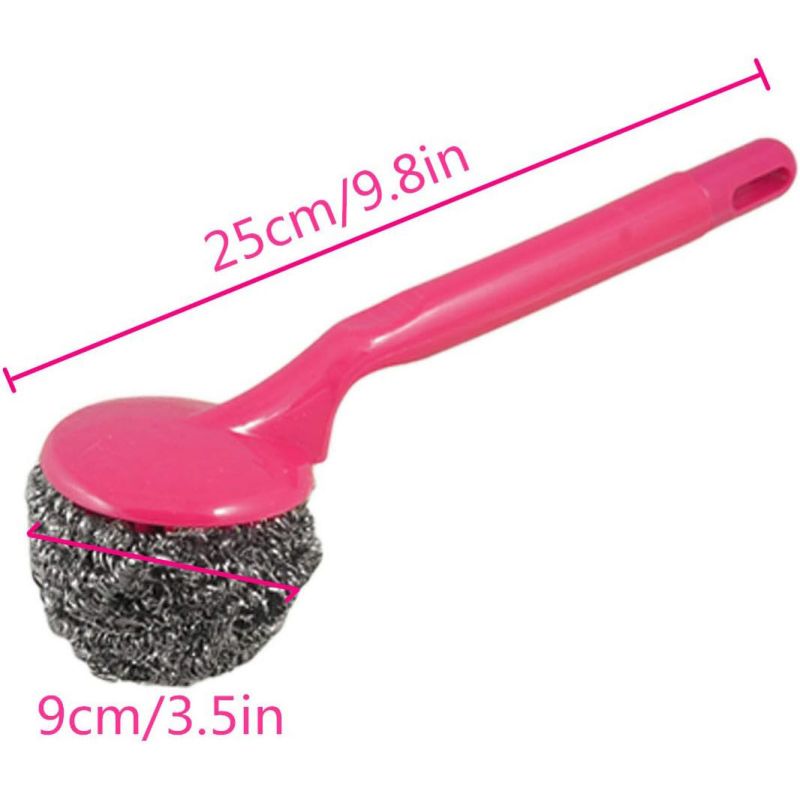 What is a scourer with long handle in China?