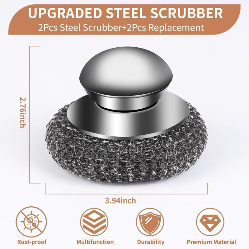 What are the soap scourers in China?