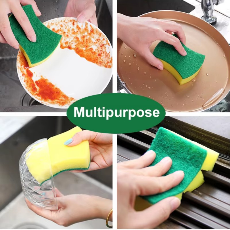 Are you looking for yellow and green dish sponge?Please kindly look here
