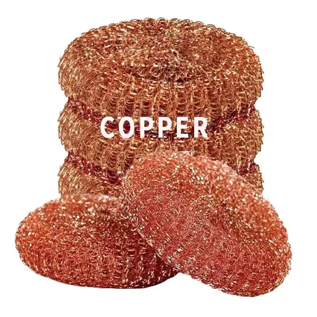 Pure copper scourers
