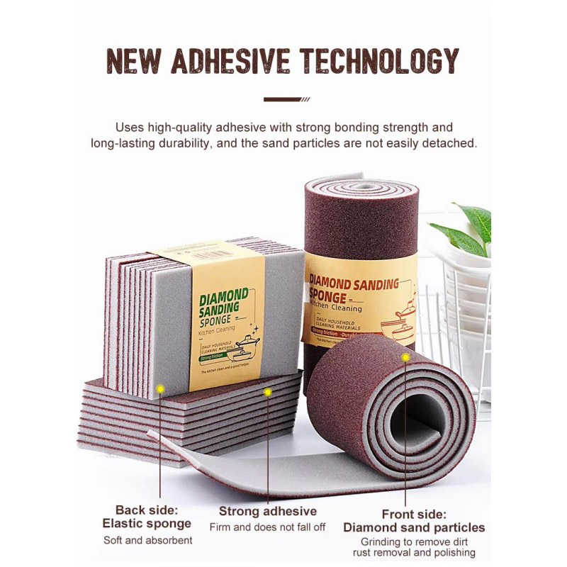 Pot Pan Scouring Pad Kitchen Cleaning